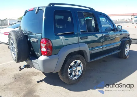 2005 Jeep Liberty Sport from USA, damaged, VIN 1J4GL48K15W629882